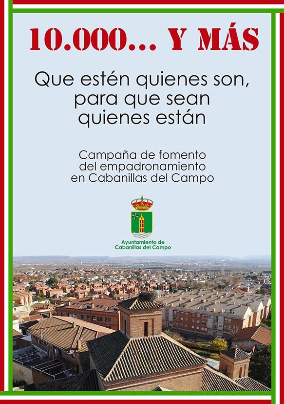 Un vídeo promocional refuerza la campaña #SomosCabanillas, de fomento del empadronamiento 3 Un vídeo promocional refuerza la campaña #SomosCabanillas, de fomento del empadronamiento