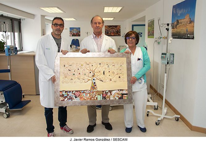 Una obra elaborada por los profesores y por niños ingresados en el hospital de Guadalajara decorará el Hospital de Día Onco-Hematológico 3 Una obra elaborada por los profesores y por niños ingresados en el hospital de Guadalajara decorará el Hospital de Día Onco-Hematológico