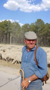 Manuel Cardo, trashumante. El problema siempre es el mismo, la falta de agua. Los ayuntamientos tendrían que ayudarnos por ley. Menos mal que las explotaciones, al lado de la Cañada, nos la dan 2 Manuel Cardo