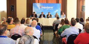 Agudo recuerda que el PP continúa trabajando para gobernar en el máximo número de ayuntamientos de la región