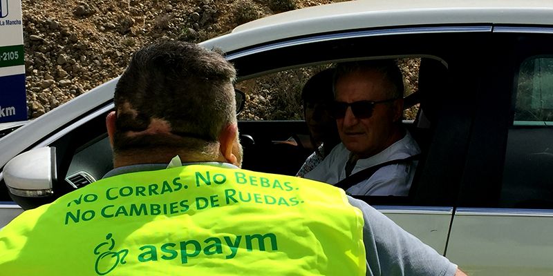 ASPAYM vuelve a concienciar a los conductores “La vida es muy bonita y lo importante es llegar”