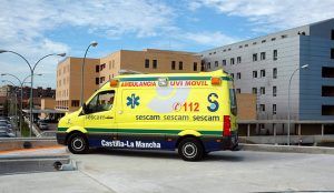 Atropellado por un tractor un menor de diez meses en Albares