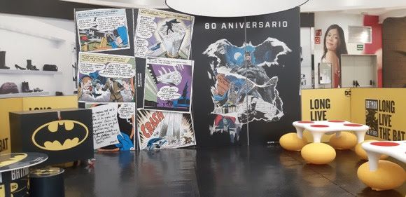 Batman aterriza en el Centro Comercial El Mirador de Cuenca en exclusiva para celebrar su 80 aniversario