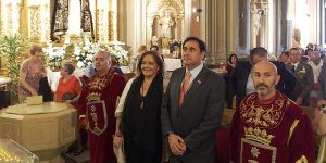 Cientos de conquenses acompañan a la Virgen de la Luz en la procesión y la misa por el día de su festividad