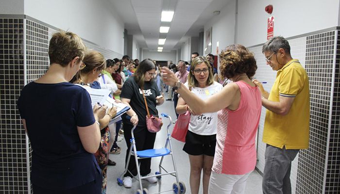 El 79,21 de los llamados a ocupar una de las 1.050 plazas al Cuerpo de Maestros participan en el proceso de oposición