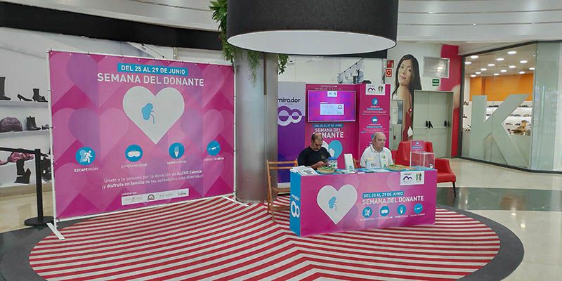El Mirador de Cuenca acoge la IV Edición de la Semana del Donante con multitud de actividades