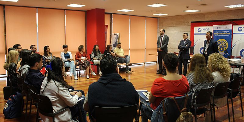 El programa de apoyo a emprendedores de Guadalajara de CEOE realiza su primera jornada colectiva