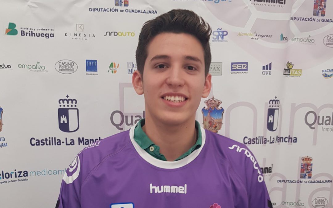 Javier Bodí, carácter y frescura para el centro del campo del Quabit Guadalajara