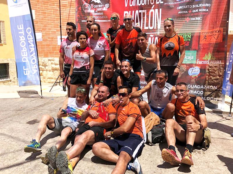 José Luis del Campo y María Jesús Algarra se llevaron en Santa Cruz de Moya la VII Marcha Trail Fuentes del Turia