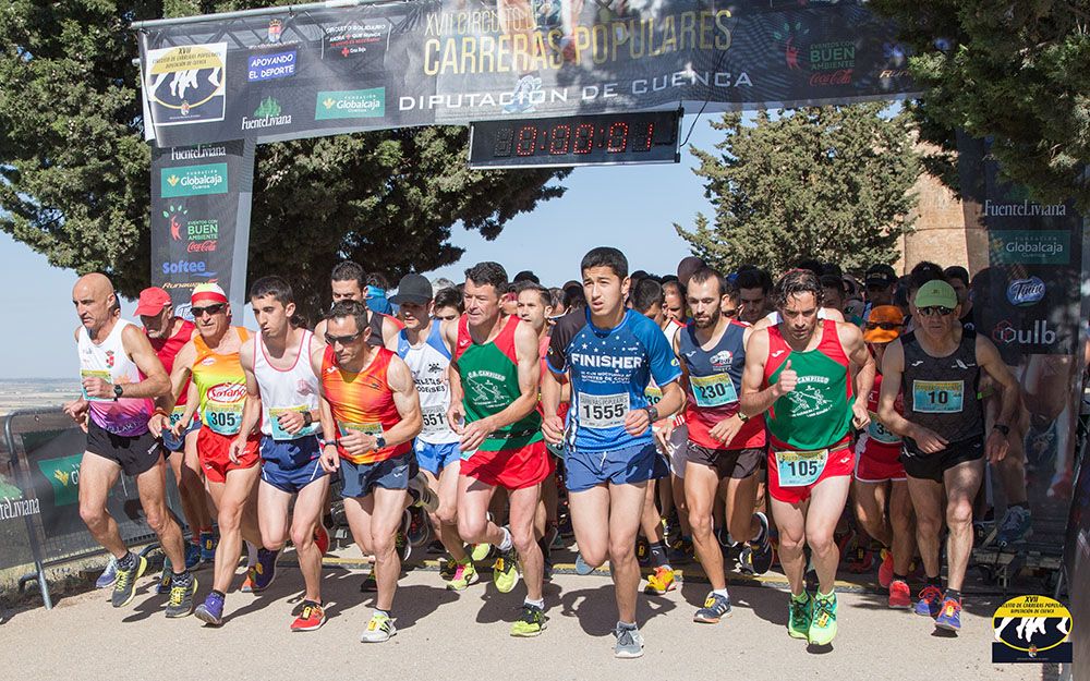 José Vicente Martínez y Paola Niño fueron los mejores en la V Subida al Castillo de Belmonte