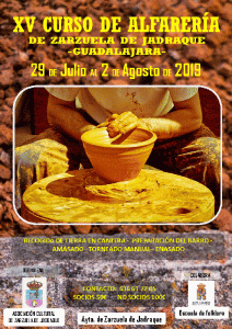 La Asociación Cultural de Zarzuela de Jadraque, junto con el Ayuntamiento, organiza un curso de Alfarería