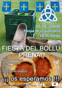 La Casa de Asturias en Azuqueca celebra la fiesta del “Bollu preñao” en el Parque de la Quebradilla