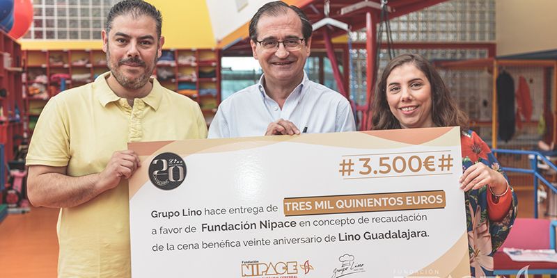 La Cena Solidaria de Restaurante Lino a beneficio de Nipace recaudó 3.500 euros