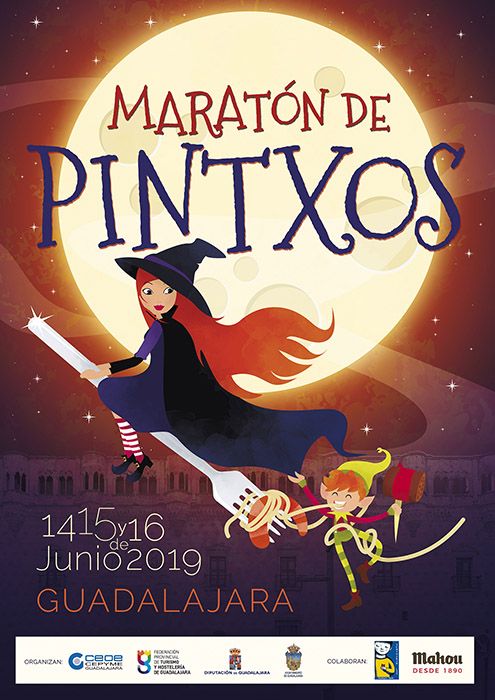 La Federación de Turismo de Guadalajara organiza un maratón de pinchos en la capital del 14 al 16 de junio