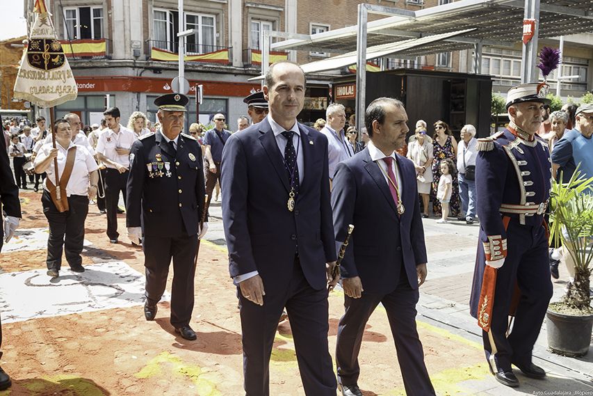 Espectacular procesión del Corpus Christi en Guadalajara