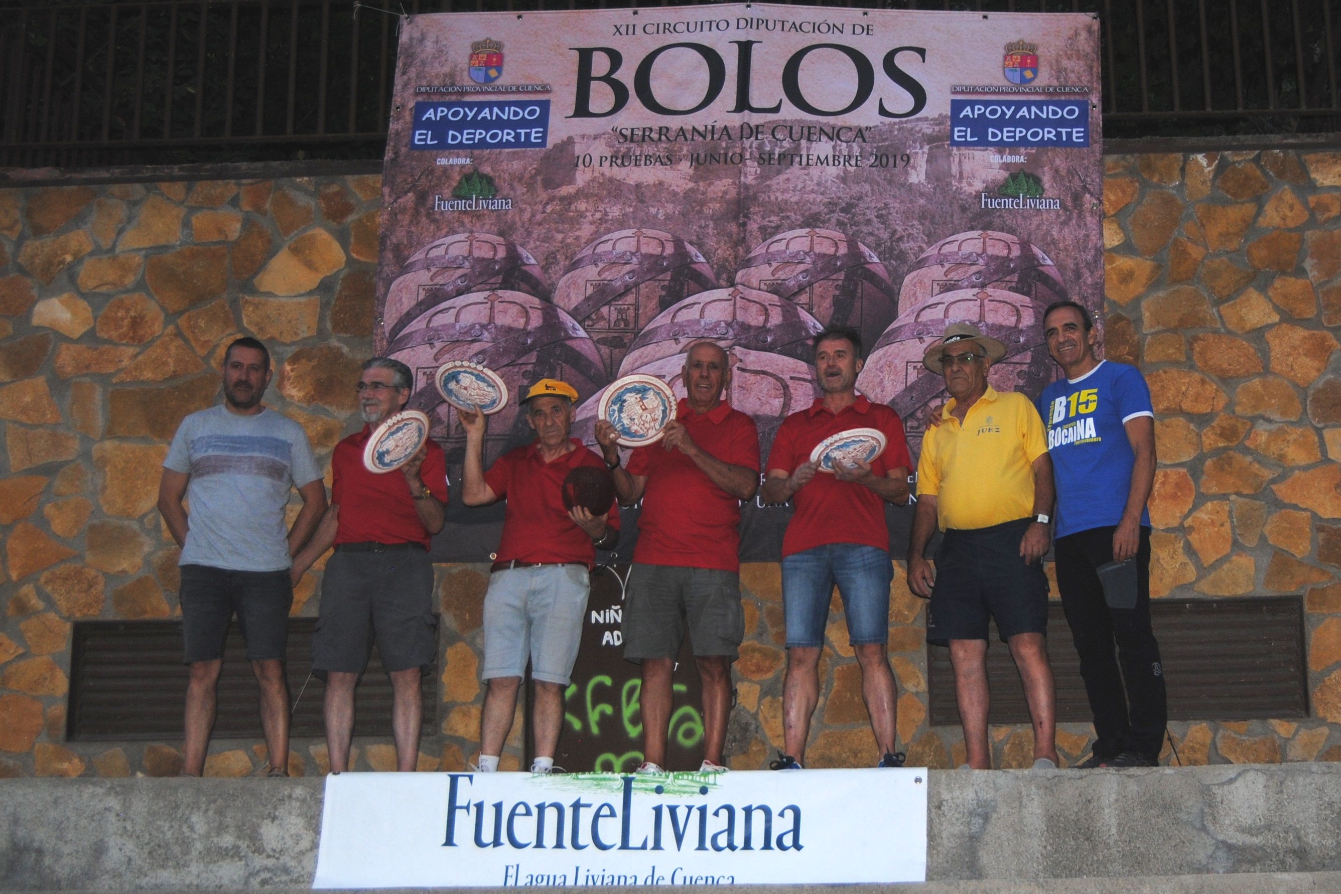 Circuito Diputación de Bolos. El equipo de Cuenca  dominó la competición llevándose la victoria