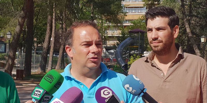 Carnicero afirma que si la obra de la Concordia siguiera bajo la tutela del gobierno del PP el parque no estaría cerrado