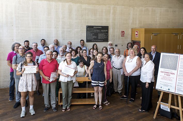 Clausurado, con gran éxito, el segundo seminario de arte geométrico sobre la figura del escultor Francisco Sobrino 1 Clausurado, con gran éxito, el segundo seminario de arte geométrico sobre la figura del escultor Francisco Sobrino