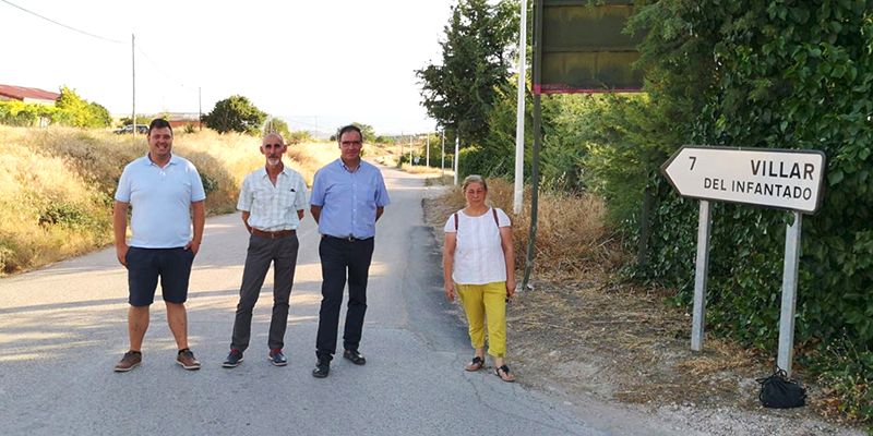 Diputación de Cuenca va a destinar 396.000 euros a la mejora del firme de la carretera entre Valdeolivas y Villar del Infantado