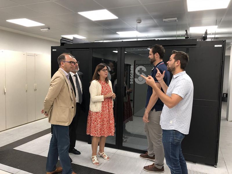 El Gobierno de Castilla-La Mancha incrementa la capacidad de alojamiento del Centro de Procesamiento de Datos del SESCAM