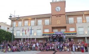 Emotiva Marcha Violeta en Cabanillas, en su tercera edición