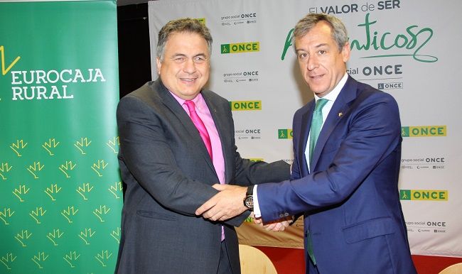 Eurocaja Rural pone a disposición de los vendedores de la ONCE su amplia red comercial