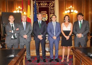 Eurocaja Rural visita la Diputación de Cuenca y traslada a su presidente su vocación de servicio con la provincia