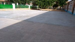 Finalizan las obras de adecuación del patio de Educación Infantil del CEIP Rafael López de Haro de San Clemente