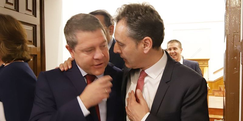 Francisco Tierraseca felicita a Emiliano García-Page y muestra su voluntad de continuar colaborando