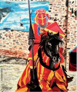 La Alvarada trae como novedad este año el I Certamen Nacional de Pintura Rápida de Temática Medieval “Villa de Cañete”