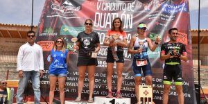 María Jesús Algarra y Jesús Tornero se imponen en el VI Duatlón Cross de Villamayor de Santiago