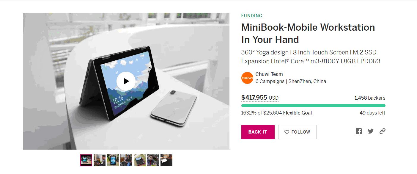 Experimenta el sistema Ubuntu en Chuwi MiniBook