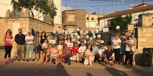 NNGG Cuenca homenajea a Miguel Ángel Blanco en La Alberca de Záncara