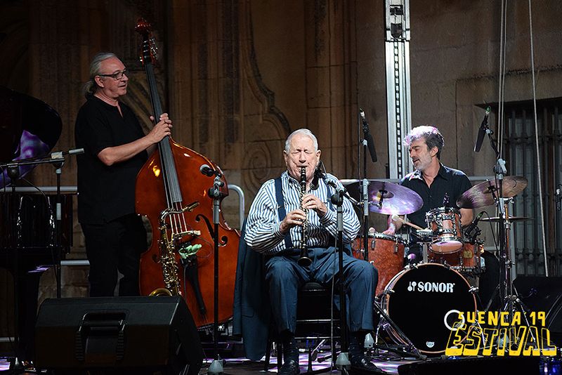 Pedro Iturralde celebra sus 90 años con un exquisito repertorio sobre el escenario de Estival Cuenca