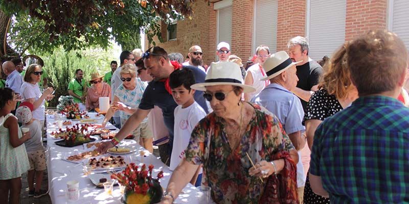 Pregón de mayores, Parque Multiaventura y entrantes, en la mañana del miércoles de Fiestas en Cabanillas