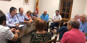 Román se reúne con alcaldes y concejales de municipios ribereños para trasladar sus propuestas al Senado