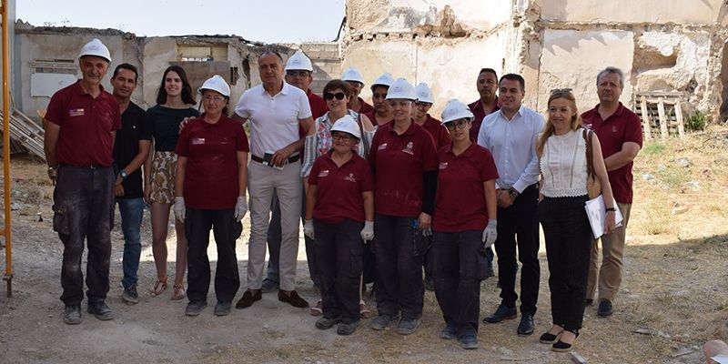 Un Taller de Empleo del Gobierno regional permitirá culminar la rehabilitación de la Casa de Piedra de Tarancón