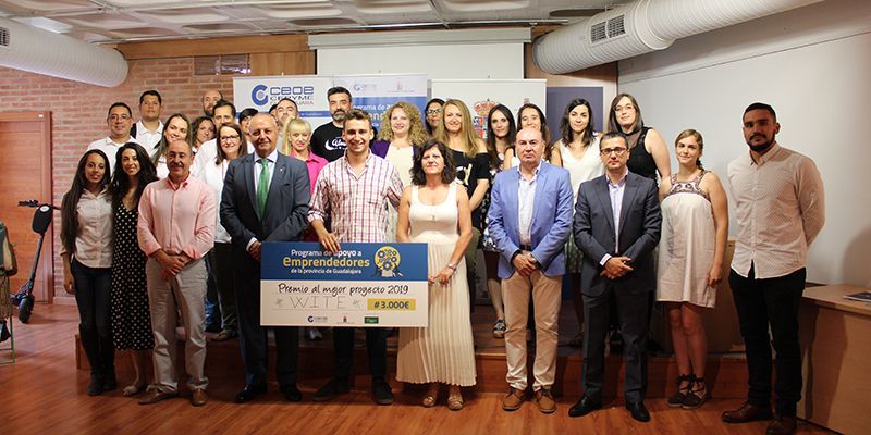 WITE gana los 3.000 euros del Programa de Apoyo a Emprendedores de Guadalajara impulsado por CEOE-Cepyme Guadalajara