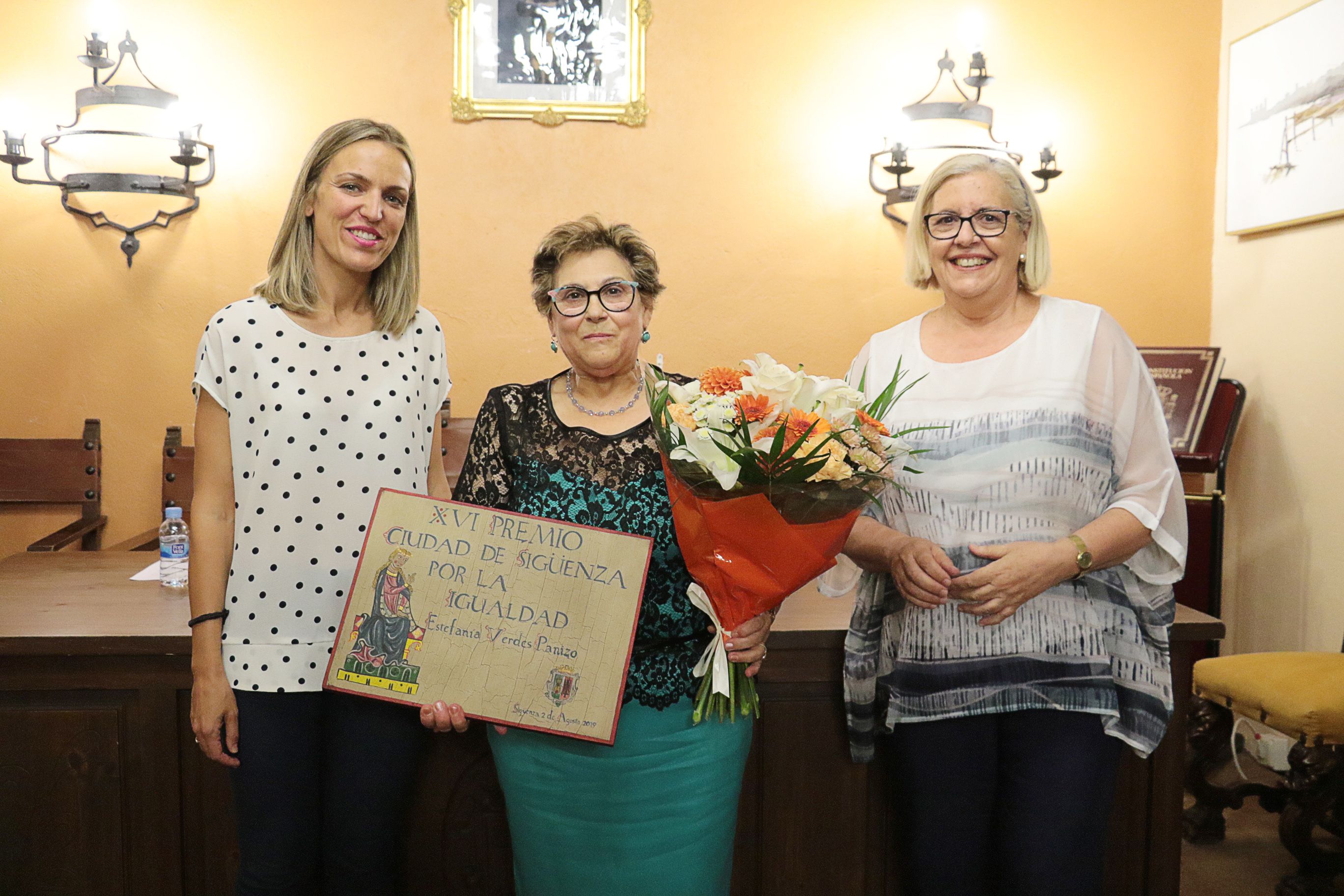 Estefanía Verdes, Mención a la Igualdad Ciudad de Sigüenza en 2019 4 Estefanía Verdes, Mención a la Igualdad Ciudad de Sigüenza en 2019