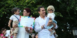 'Abuelos' y 'Foto vintage', mejores disfraces infantiles 2019 de las fiestas de San Roque en Sigüenza