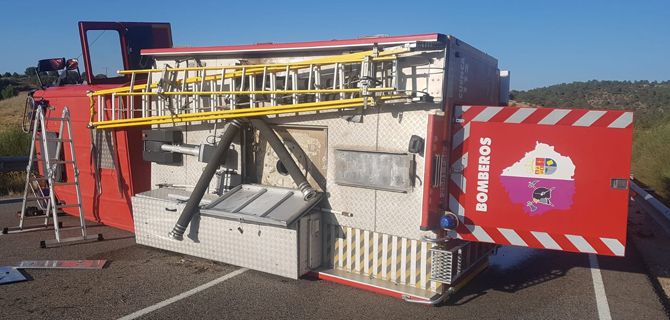 Desde CCOO trasladan su apoyo y ánimo a los bomberos de la Diputación de Cuenca, accidentados