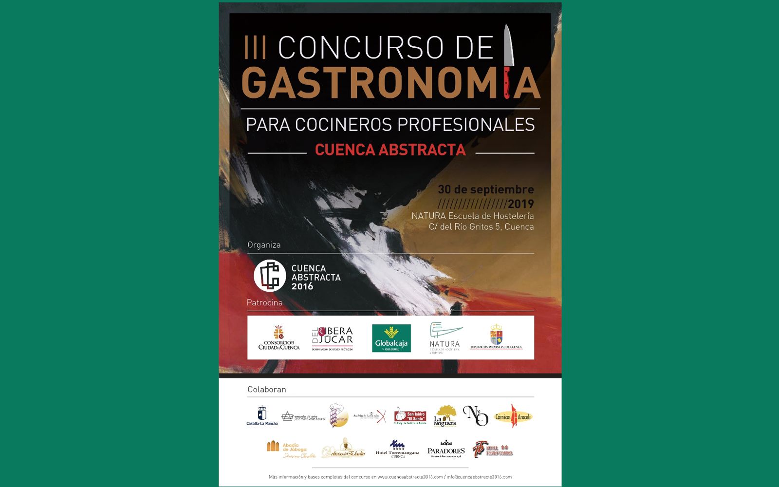 En Septiembre, concurso gastronómico «Cuenca Abstracta»