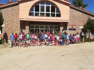 Santiago J. Gómez clausura el programa Campamentos Diputación 2019 en el Albergue Fuente de las Tablas