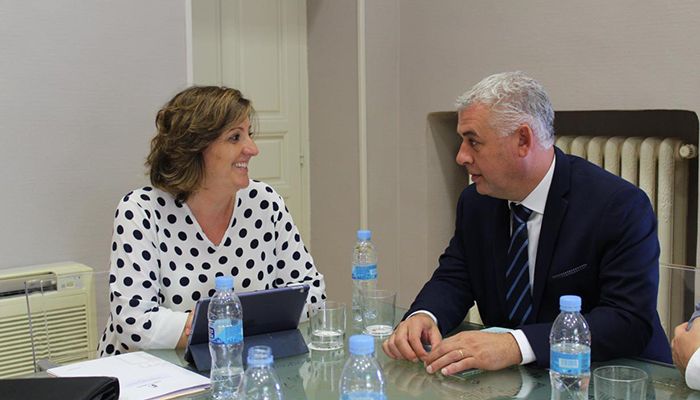 El Gobierno regional y la Diputación de Guadalajara abordan la próxima convocatoria del Plan de Empleo y el impulso económico y turístico en la provincia