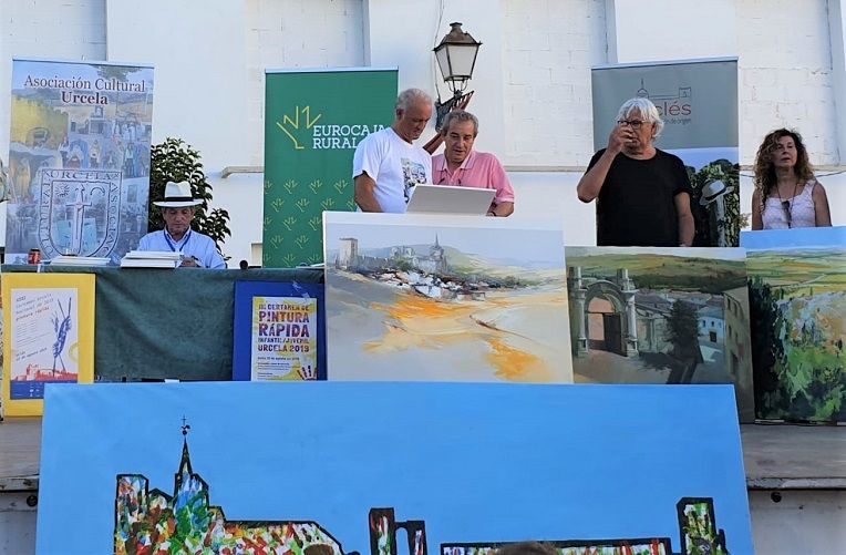 Eurocaja Rural, colaborador en el VIII Certamen Nacional de Pintura Rápida de Uclés