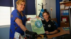 Alovera ofrecerá en fiestas un nuevo servicio de acompañamiento a casa por whastapp por medio de la Policía Local