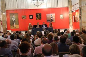 Javier Sanz presenta en la Ermita de San Roque su libro 'V Siglos de Toros en Sigüenza'