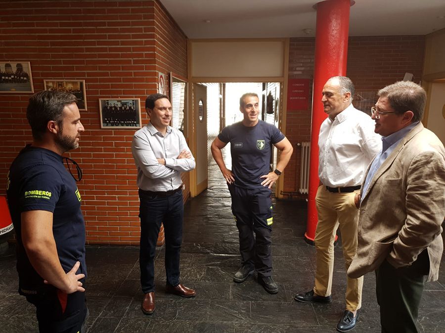La Diputación de Cuenca considera prioritario aumentar el servicio de bomberos