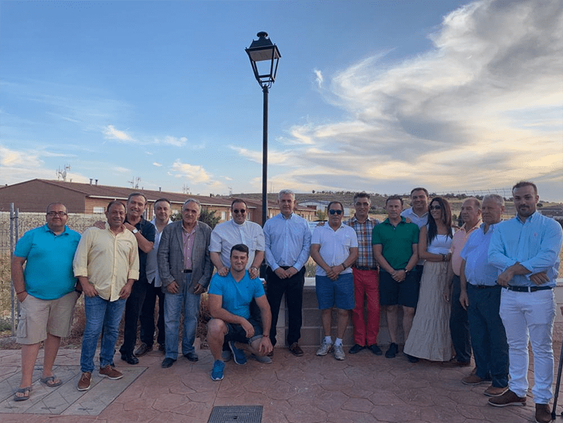 La Diputación de Guadalajara ha invertido 23.000 € en el acondicionamiento del paseo de entrada a Mazuecos