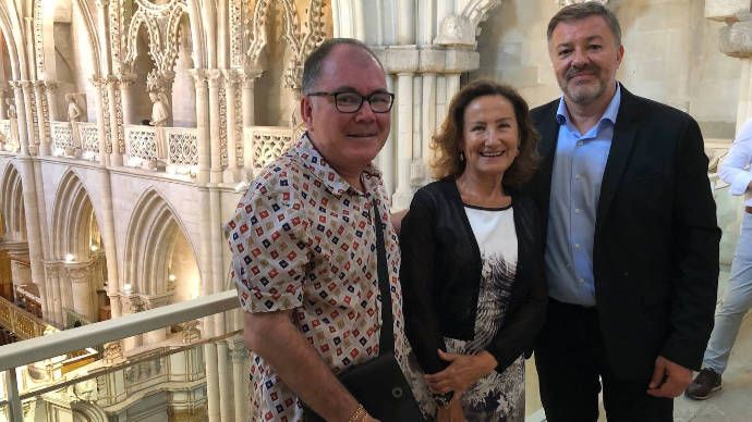 La madre de la Reina Letizia visita Cuenca de la mano de José Ignacio Albentosa
